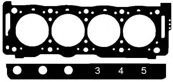 Прокладка, головка циліндра