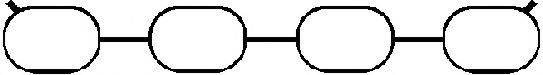 Прокладка, впускний колектор