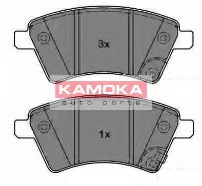 Комплект гальмівних колодок, дискове гальмо