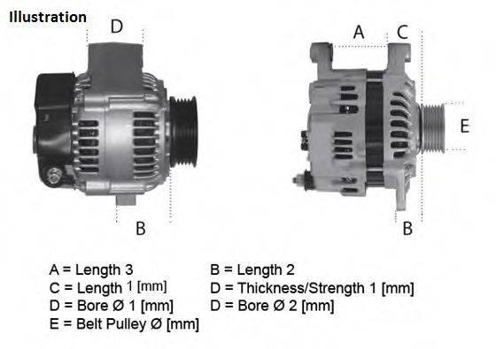 LUCAS ELECTRICAL LRA02931 Генератор