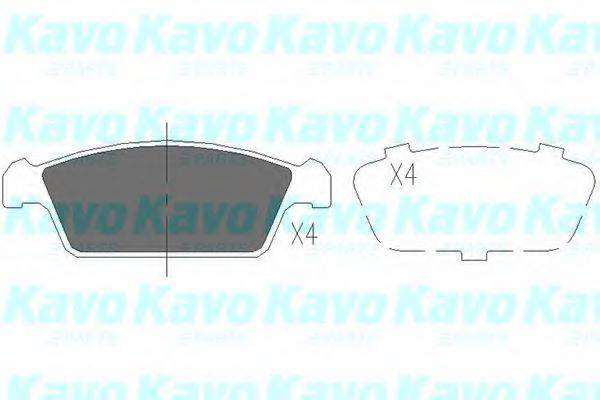 Комплект гальмівних колодок, дискове гальмо