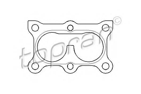 Прокладка, труба вихлопного газу