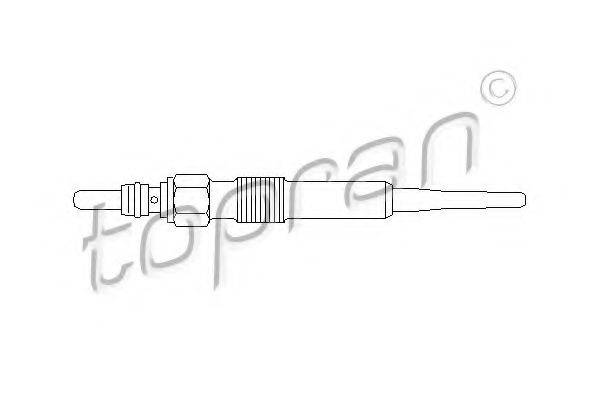 TOPRAN 111215 Свічка розжарювання