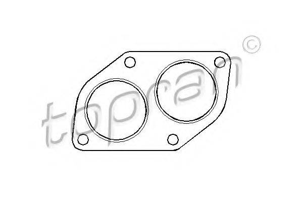 Прокладка, труба вихлопного газу