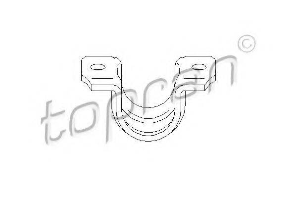 TOPRAN 113412 Кронштейн, підвіска стабілізатор