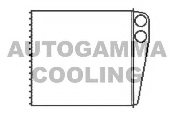 AUTOGAMMA 103542 Теплообмінник, опалення салону